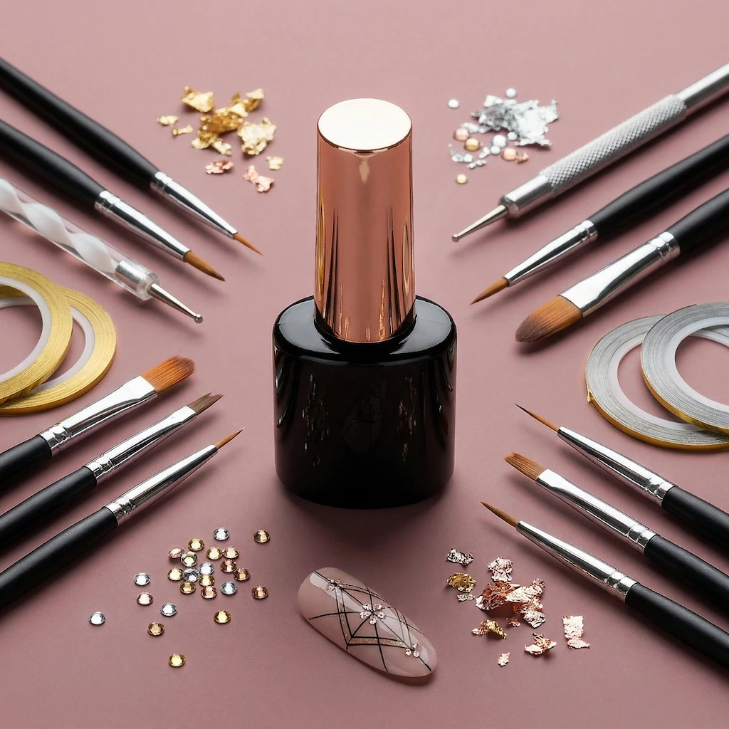 Mirror CHROME Liquid for mirror effect 5 ml — private label nail product by NailoLab